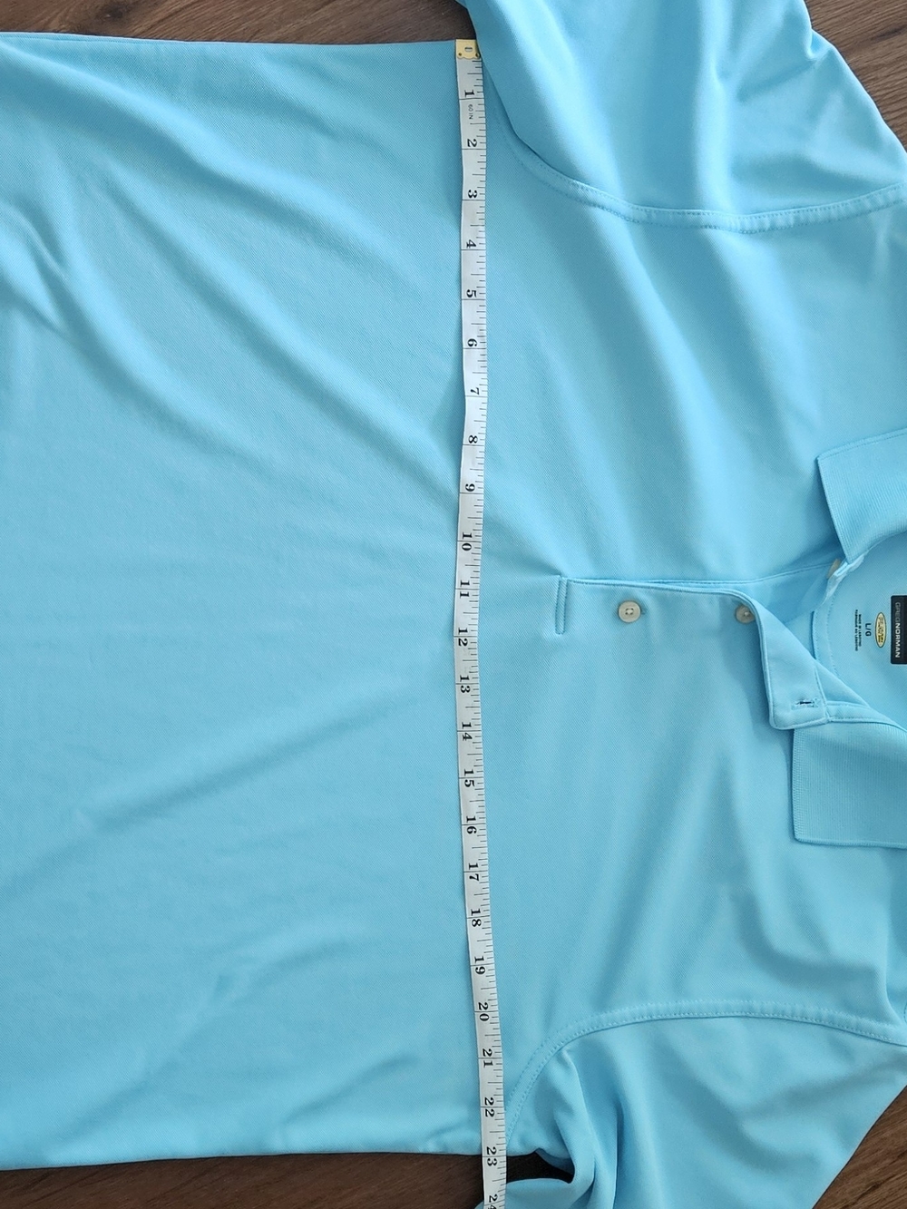 Greg Norman Collection Men’s Polo in Aqua Blue